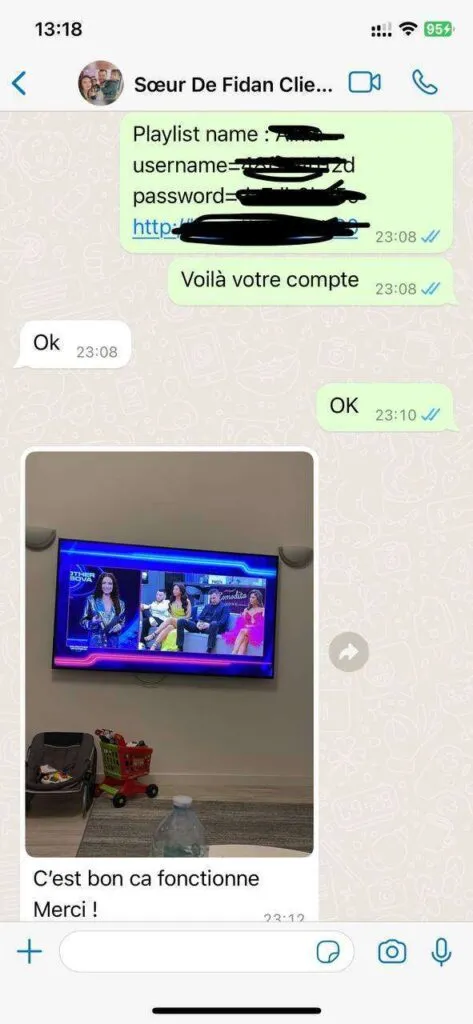 Illustrative FreeGoTV WhatsApp support conversation 6